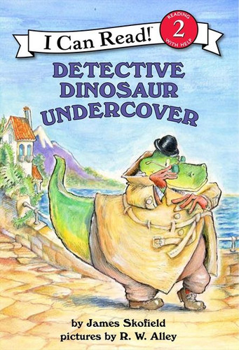Detective Dinosaur Undercover (I Can Read Level 2) book cover by James Skofield