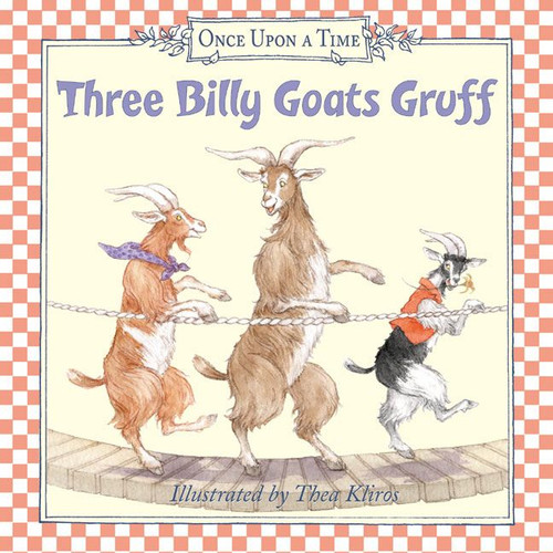 Three Billy Goats Gruff book cover by Public Domain