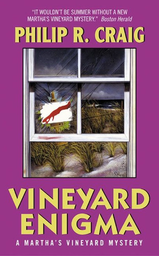Vineyard Enigma: A Martha's Vineyard Mystery book cover by Philip R. Craig