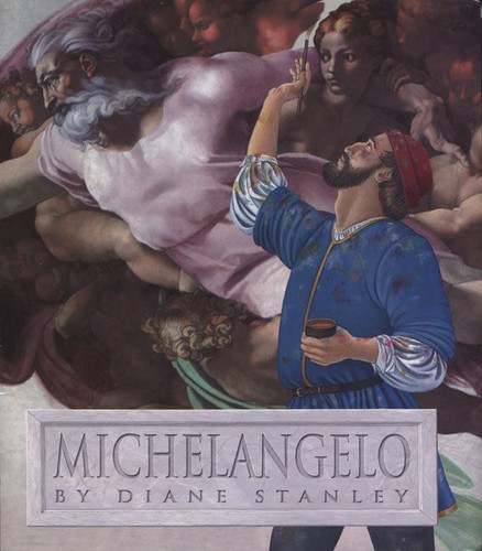 Michelangelo book cover by Diane Stanley