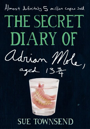 The Secret Diary of Adrian Mole, Aged 13 3/4 book cover by Sue Townsend