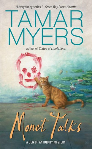 Monet Talks (Den of Antiquity #5) book cover by Tamar Myers