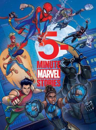 5-Minute Marvel Stories (5-Minute Stories) book cover by Marvel Press Book Group