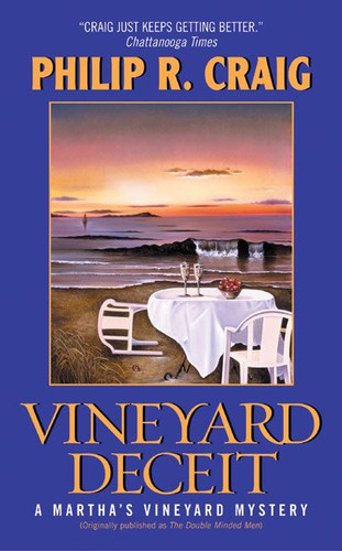 Vineyard Deceit: A Martha's Vineyard Mystery book cover by Philip R. Craig