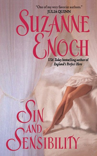 Sin and Sensibility book cover by Suzanne Enoch
