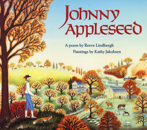 Johnny Appleseed book cover by Reeve Lindbergh