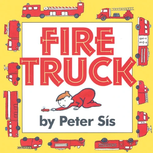 Fire Truck book cover by Peter Sis