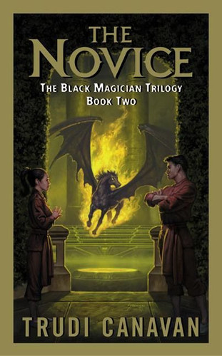 The Novice: The Black Magician Trilogy Book 2 (Black Magician Trilogy #2) book cover by Trudi Canavan