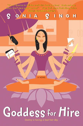 Goddess for Hire book cover by Sonia Singh