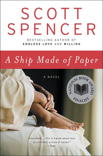 A Ship Made of Paper: A Novel book cover by Scott Spencer