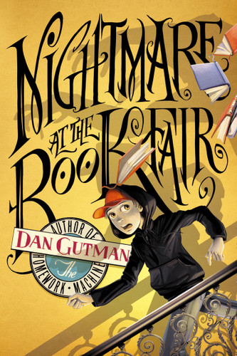Nightmare at the Book Fair book cover by Dan Gutman