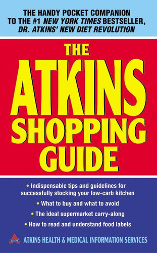 The Atkins Shopping Guide book cover by Atkins Health & Medical Information Services
