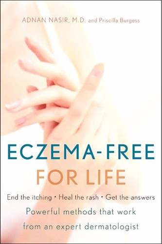 Eczema-Free for Life book cover by Adnan Nasir, M.D., Priscilla Burgess