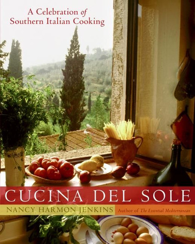 Cucina del Sole: A Celebration of Southern Italian Cooking book cover by Nancy Harmon Jenkins