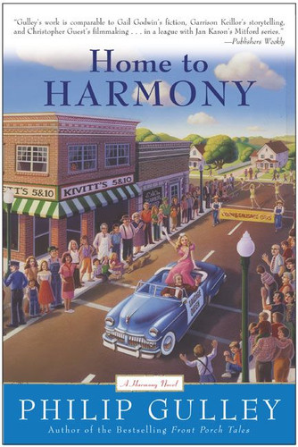 Home to Harmony book cover by Philip Gulley