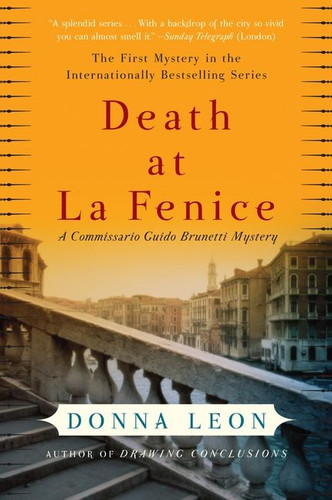 Death at La Fenice: A Commissario Guido Brunetti Mystery book cover by Donna Leon