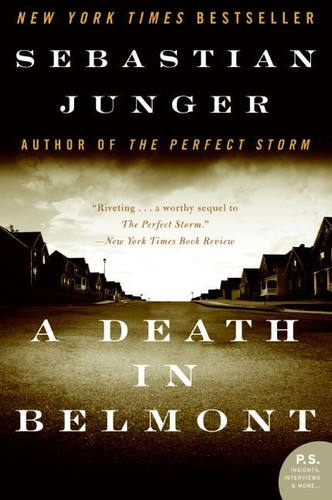 A Death in Belmont book cover by Sebastian Junger
