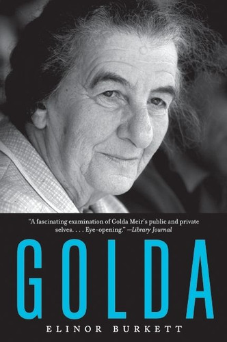 Golda book cover by Elinor Burkett
