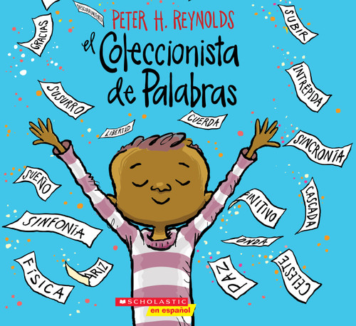 El Coleccionista de Palabras (The Word Collector) book cover by Peter H. Reynolds