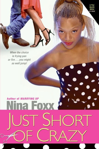 Just Short of Crazy book cover by Nina Foxx