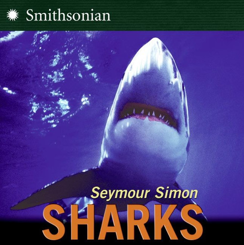 Sharks book cover by Seymour Simon