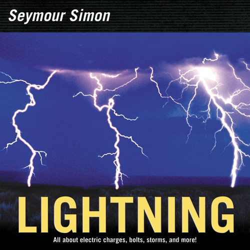 Lightning book cover by Seymour Simon