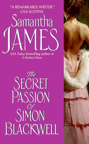 The Secret Passion of Simon Blackwell book cover by Samantha James