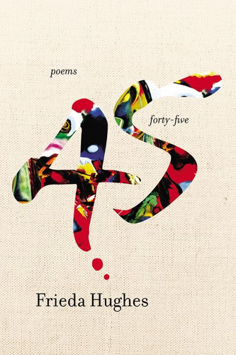 Forty-five: Poems book cover by Frieda Hughes