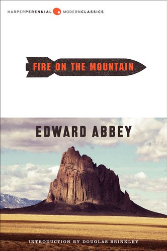 Fire on the Mountain book cover by Edward Abbey