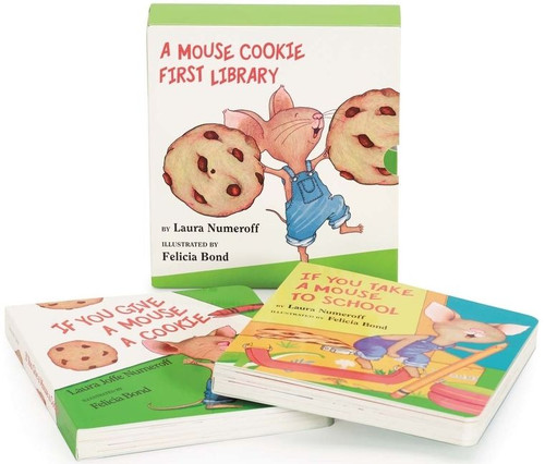 A Mouse Cookie First Library (If You Give...) book cover by Laura Numeroff