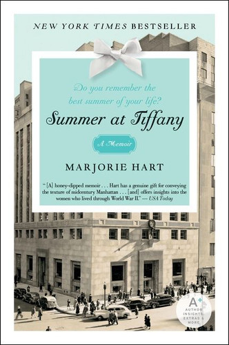 Summer at Tiffany book cover by Marjorie Hart