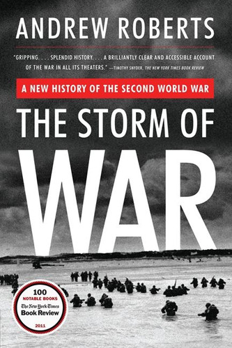 The Storm of War: A New History of the Second World War book cover by Andrew Roberts