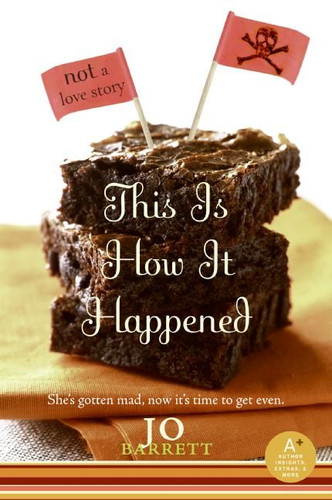 This Is How It Happened (not a love story) book cover by Jo Barrett