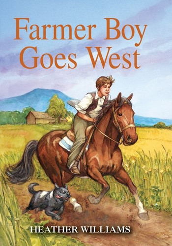 Farmer Boy Goes West (Little House Sequel #13) book cover by Heather Williams