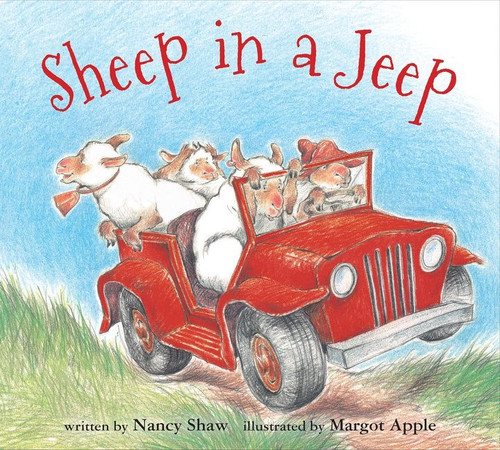 Sheep in a Jeep (Sheep in a Jeep) book cover by Nancy E. Shaw