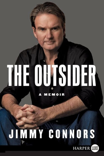 The Outsider: A Memoir book cover by Jimmy Connors