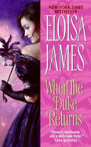 When the Duke Returns (Desperate Duchesses #4) book cover by Eloisa James