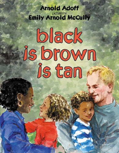 black is brown is tan book cover by Arnold Adoff