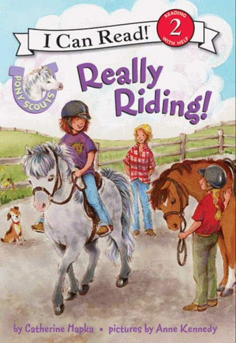 Pony Scouts: Really Riding! (I Can Read Level 2) book cover by Catherine Hapka