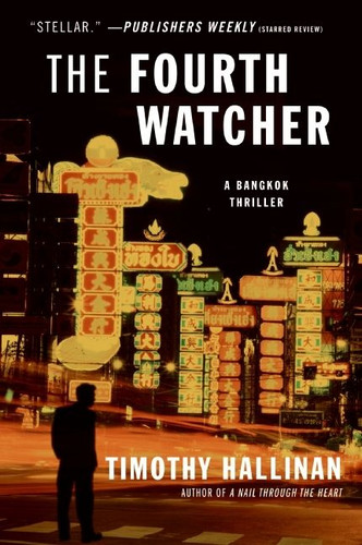 The Fourth Watcher: A Bangkok Thriller book cover by Timothy Hallinan
