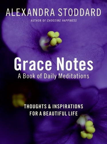 Grace Notes book cover by Alexandra Stoddard
