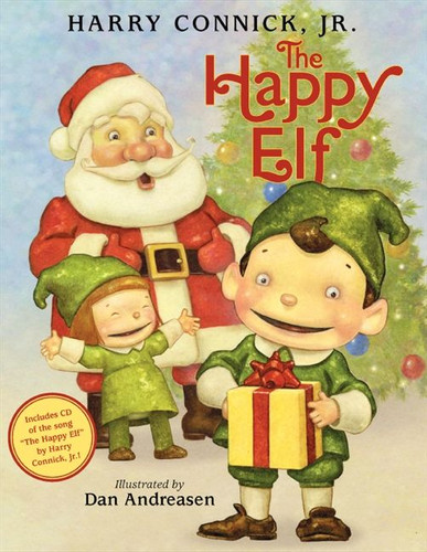 The Happy Elf Book and: A Christmas Holiday Book for Kids book cover by Harry Connick, Jr.