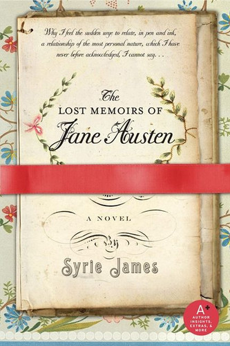 The Lost Memoirs of Jane Austen book cover by Syrie James