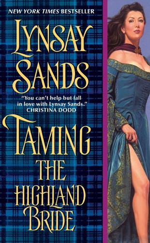 Taming the Highland Bride (Historical Highlands #2) book cover by Lynsay Sands