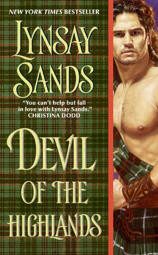 Devil of the Highlands (Historical Highlands #1) book cover by Lynsay Sands