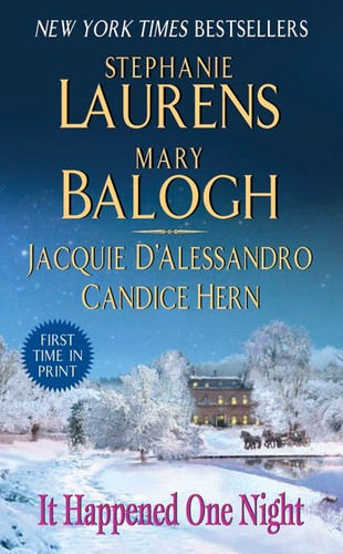 It Happened One Night book cover by Stephanie Laurens, Mary Balogh, Jacquie D'Alessandro, Candice Hern