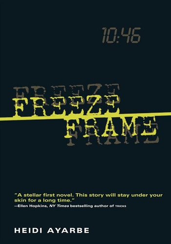 Freeze Frame book cover by Heidi Ayarbe
