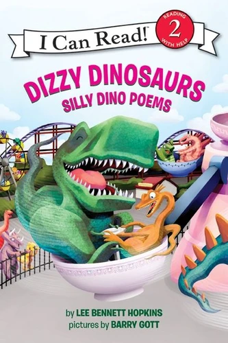 Dizzy Dinosaurs: Silly Dino Poems (I Can Read Level 2) book cover by Lee Bennett Hopkins