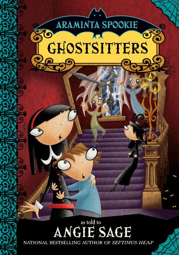 Araminta Spookie 5: Ghostsitters (Araminta Spookie #5) book cover by Angie Sage
