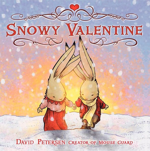 Snowy Valentine book cover by David Petersen